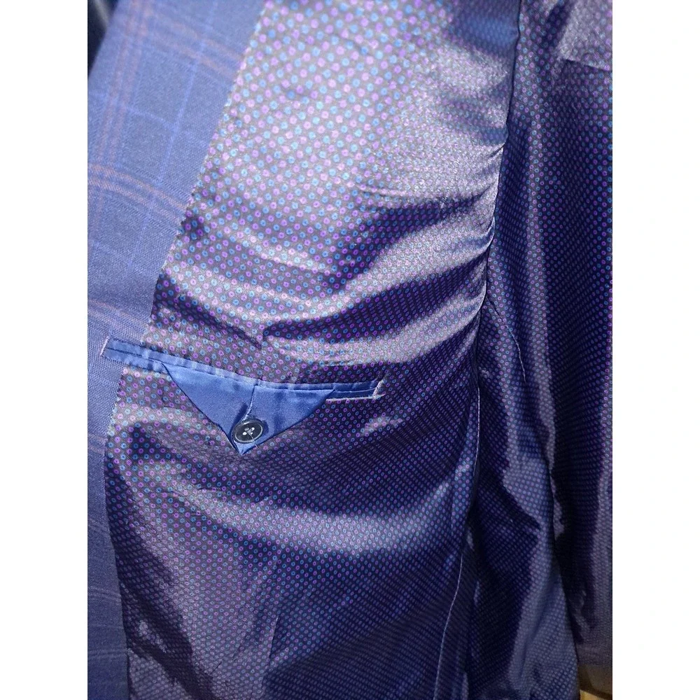 Shaquille O'Neal‎ Blazer Sport Coat Plaid Modern Fit Jacket XLG